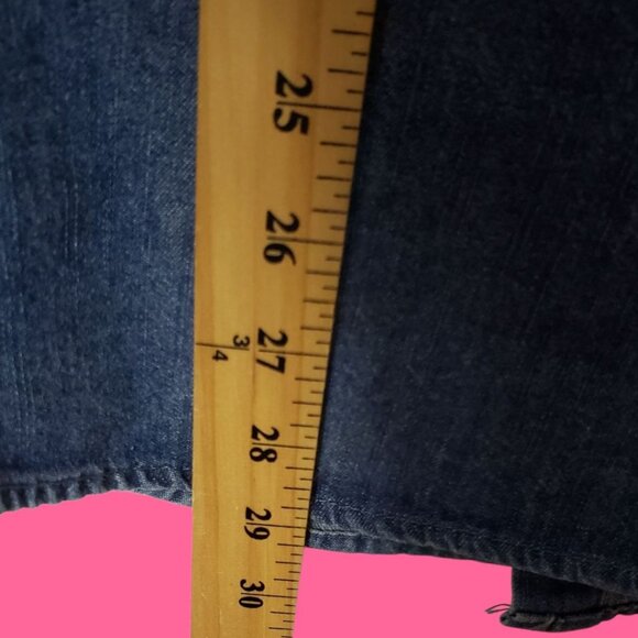 Godfellow & Co Mens Long-Sleeve Denim Button-Up Shirt Chest Pocket Blue Small - Picture 4 of 8